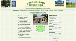 Desktop Screenshot of horam-manor.co.uk