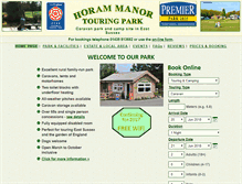 Tablet Screenshot of horam-manor.co.uk